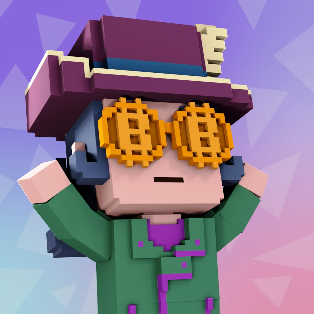 Pirate #1881 voxel render
