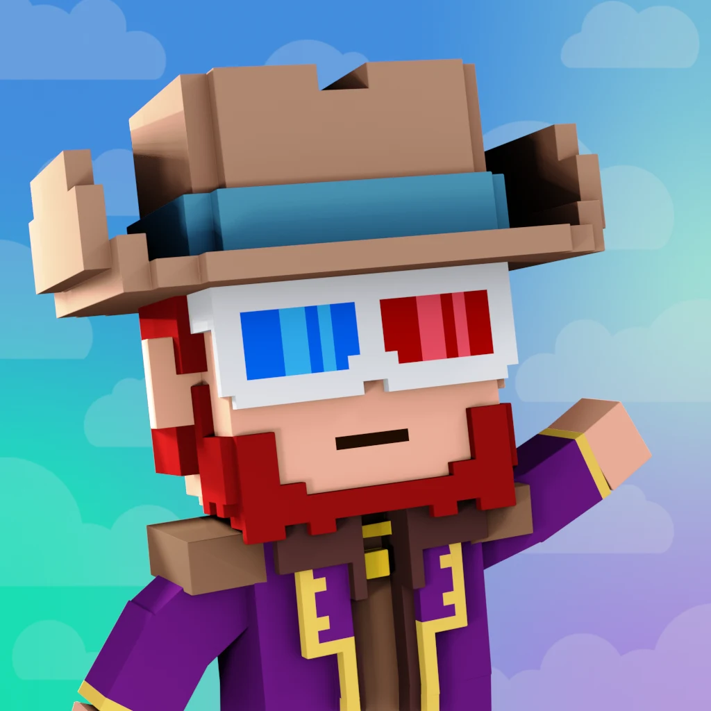 Pirate #1889 voxel render