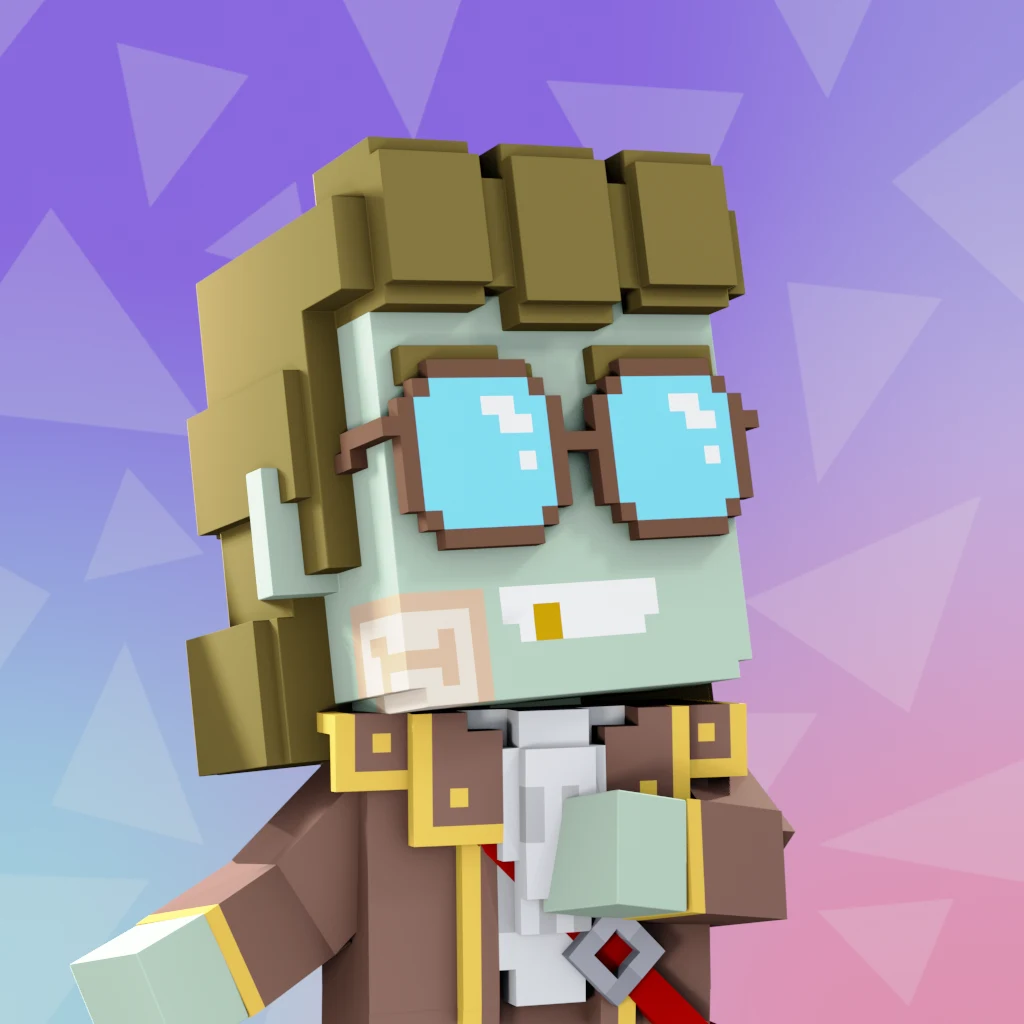 Pirate #1891 voxel render
