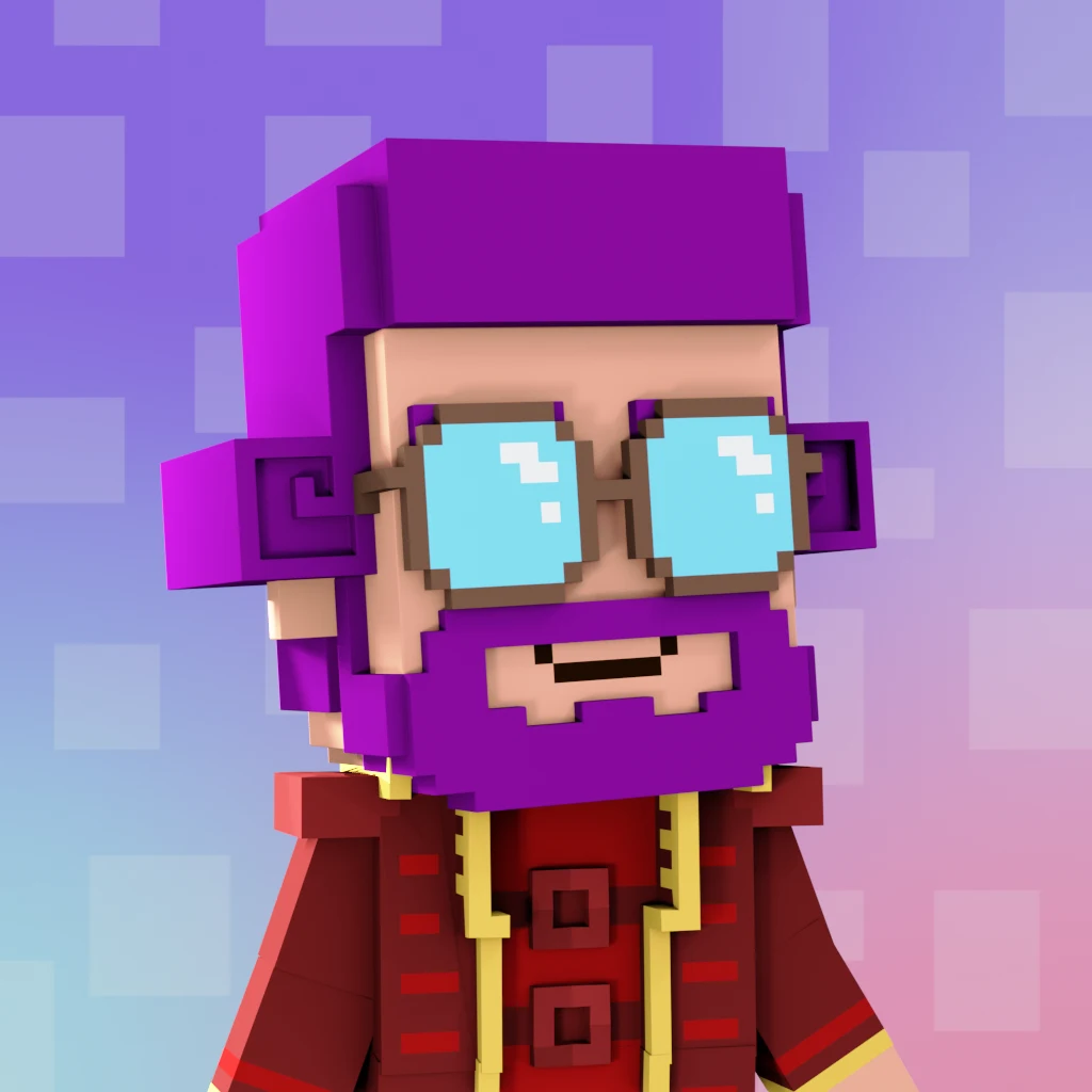Pirate #1893 voxel render