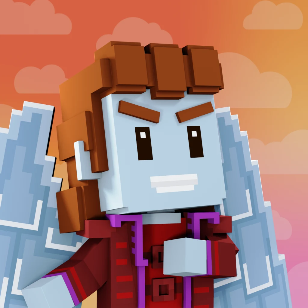 Pirate #19 voxel render