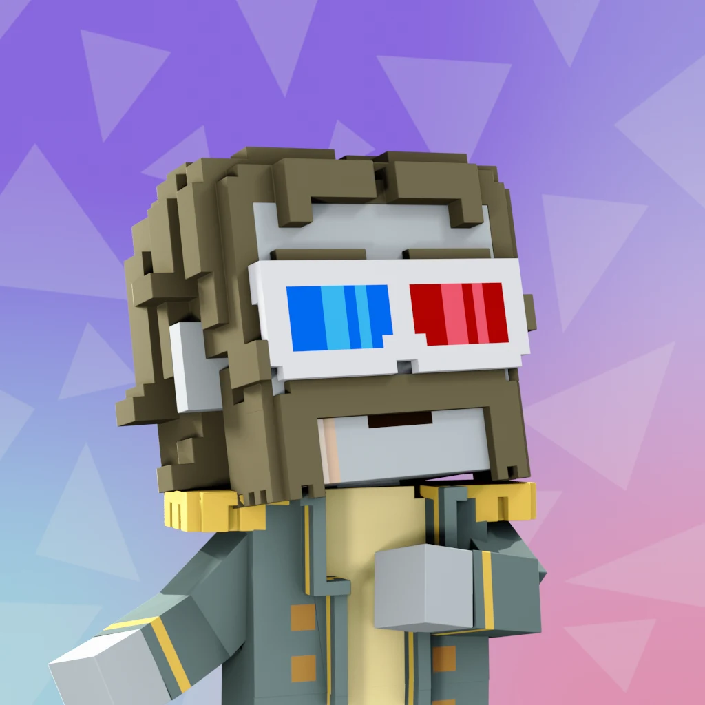 Pirate #1901 voxel render