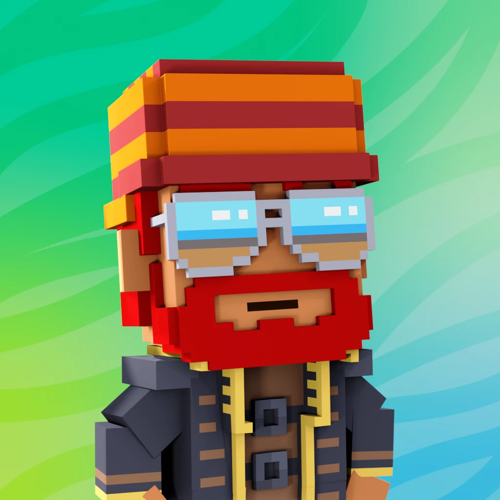 Pirate #1905 voxel render