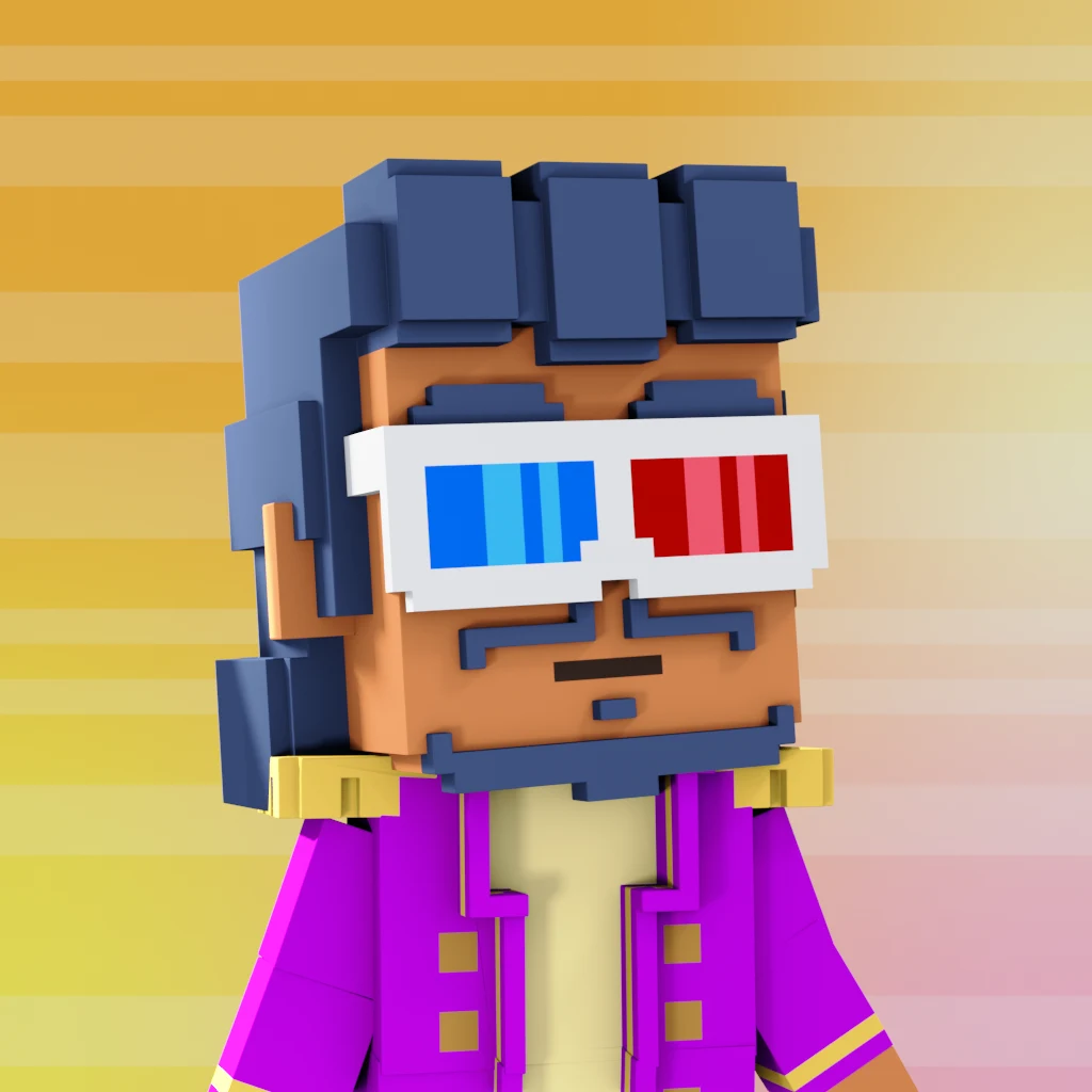 Pirate #1909 voxel render