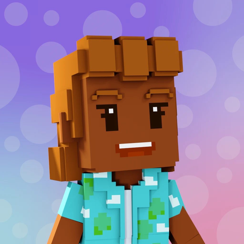 Pirate #191 voxel render
