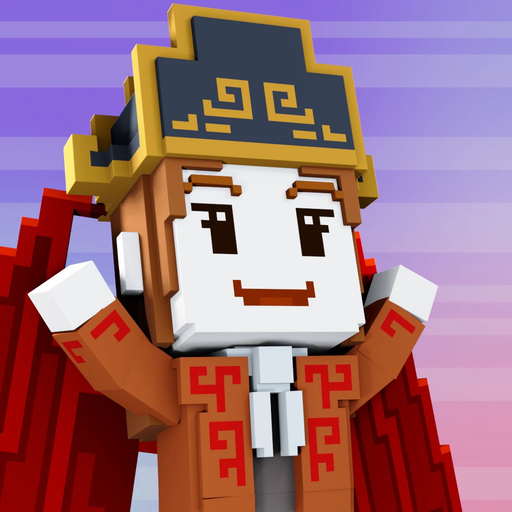 Pirate #1917 voxel render