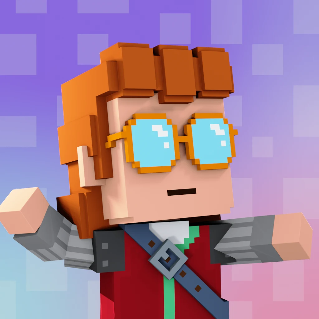 Pirate #192 voxel render