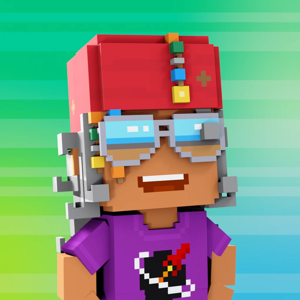 Pirate #1931 voxel render