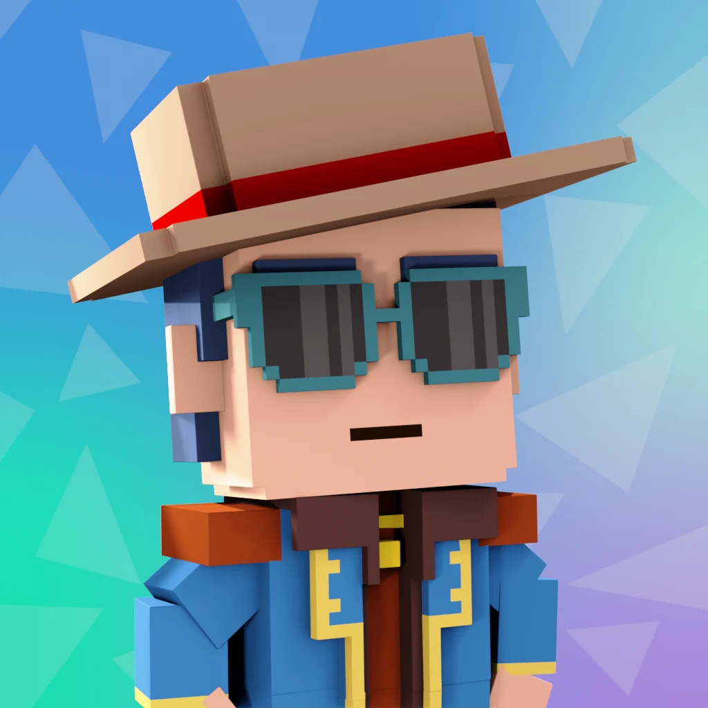Pirate #194 voxel render