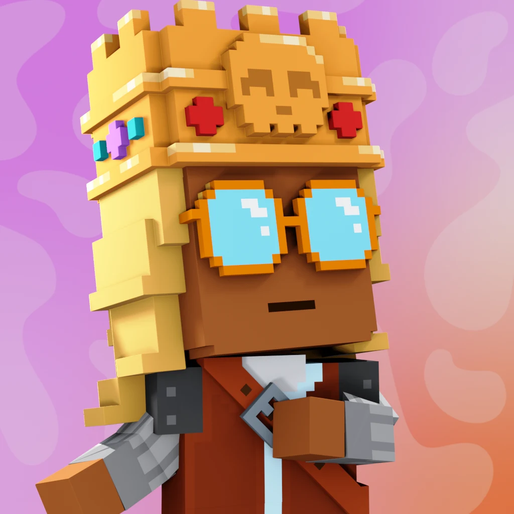 Pirate #1940 voxel render