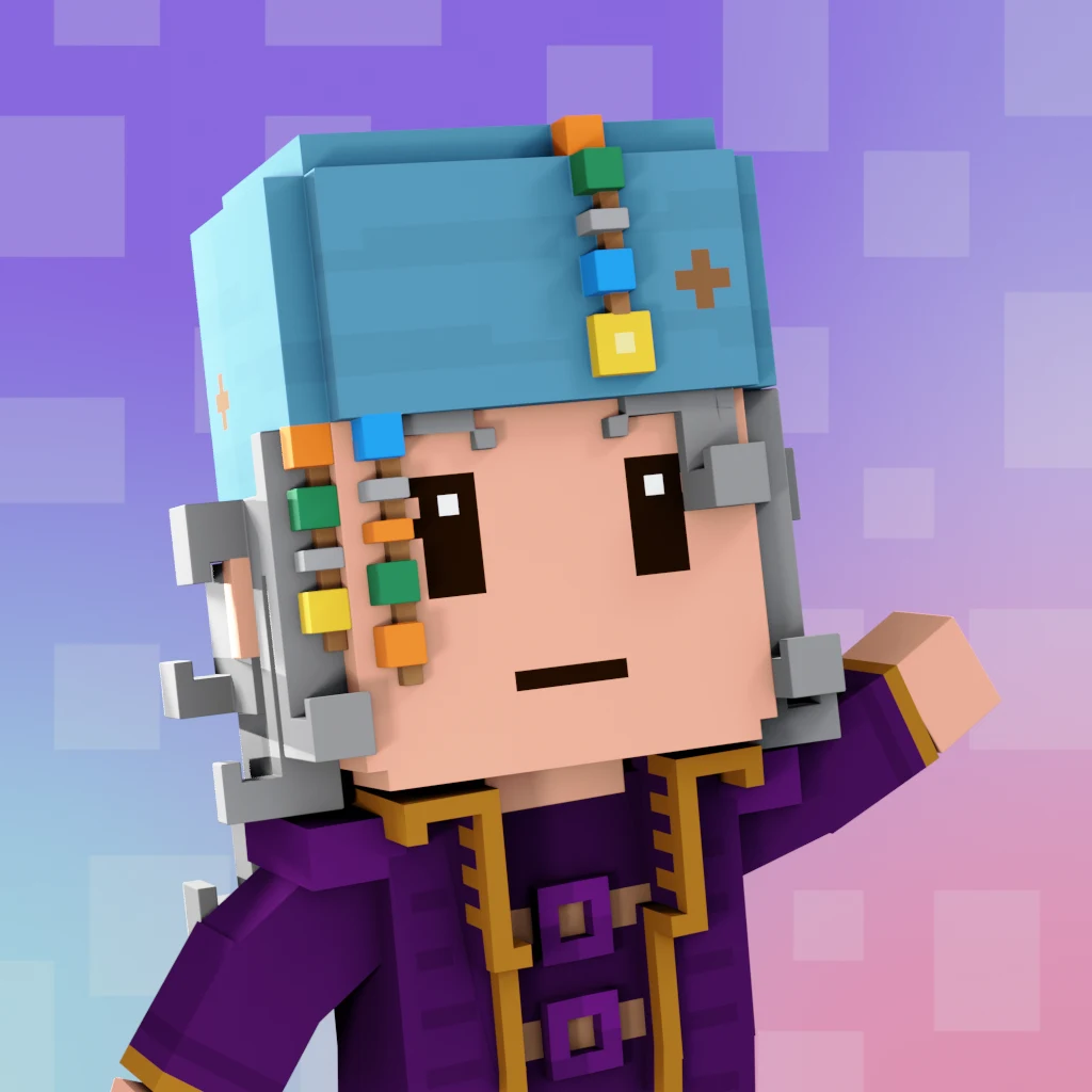 Pirate #1941 voxel render