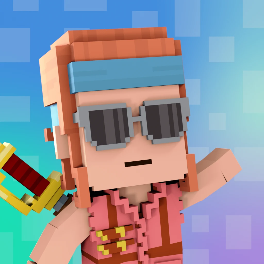 Pirate #1946 voxel render