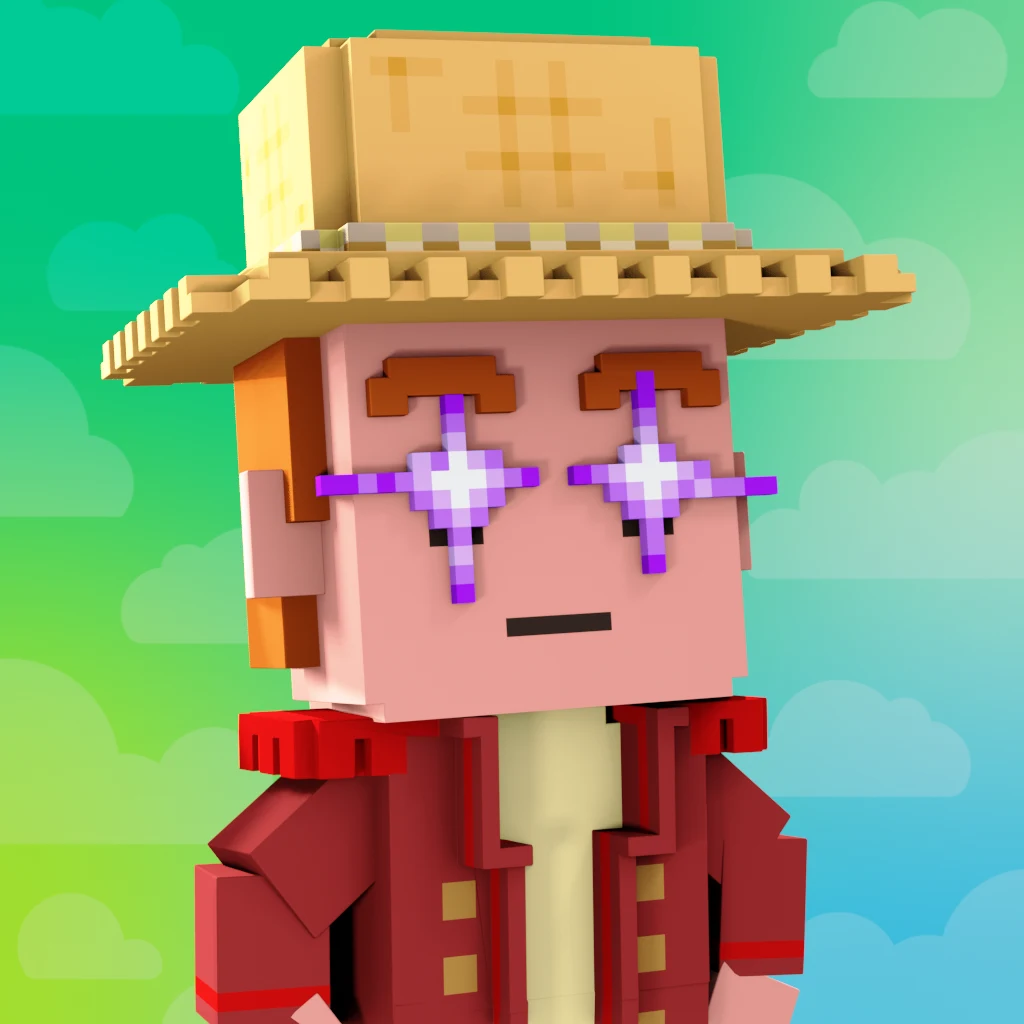 Pirate #1949 voxel render