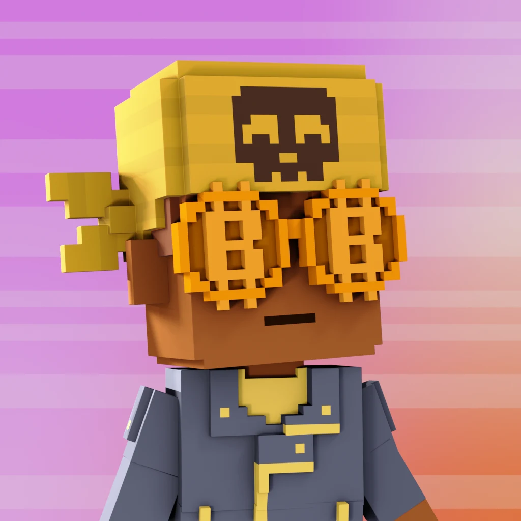 Pirate #195 voxel render