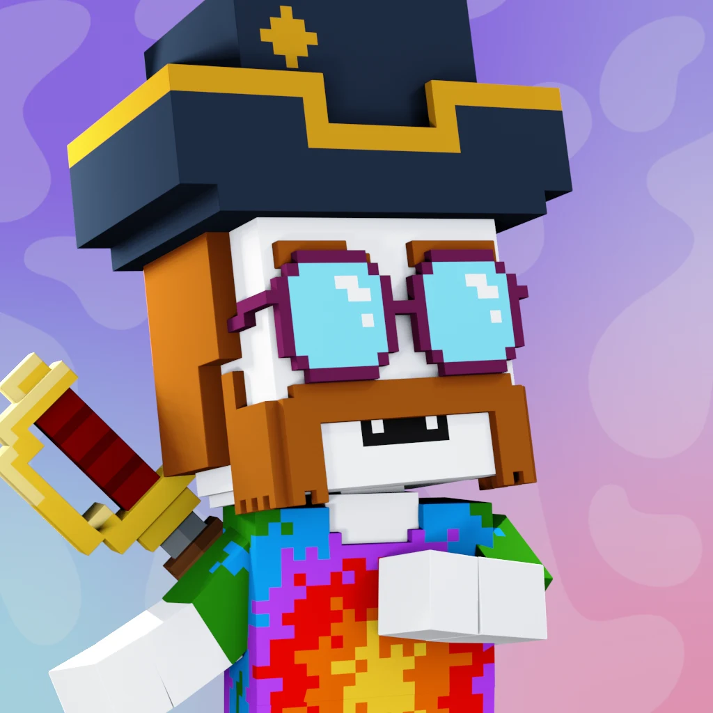 Pirate #196 voxel render