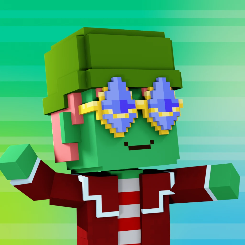 Pirate #197 voxel render