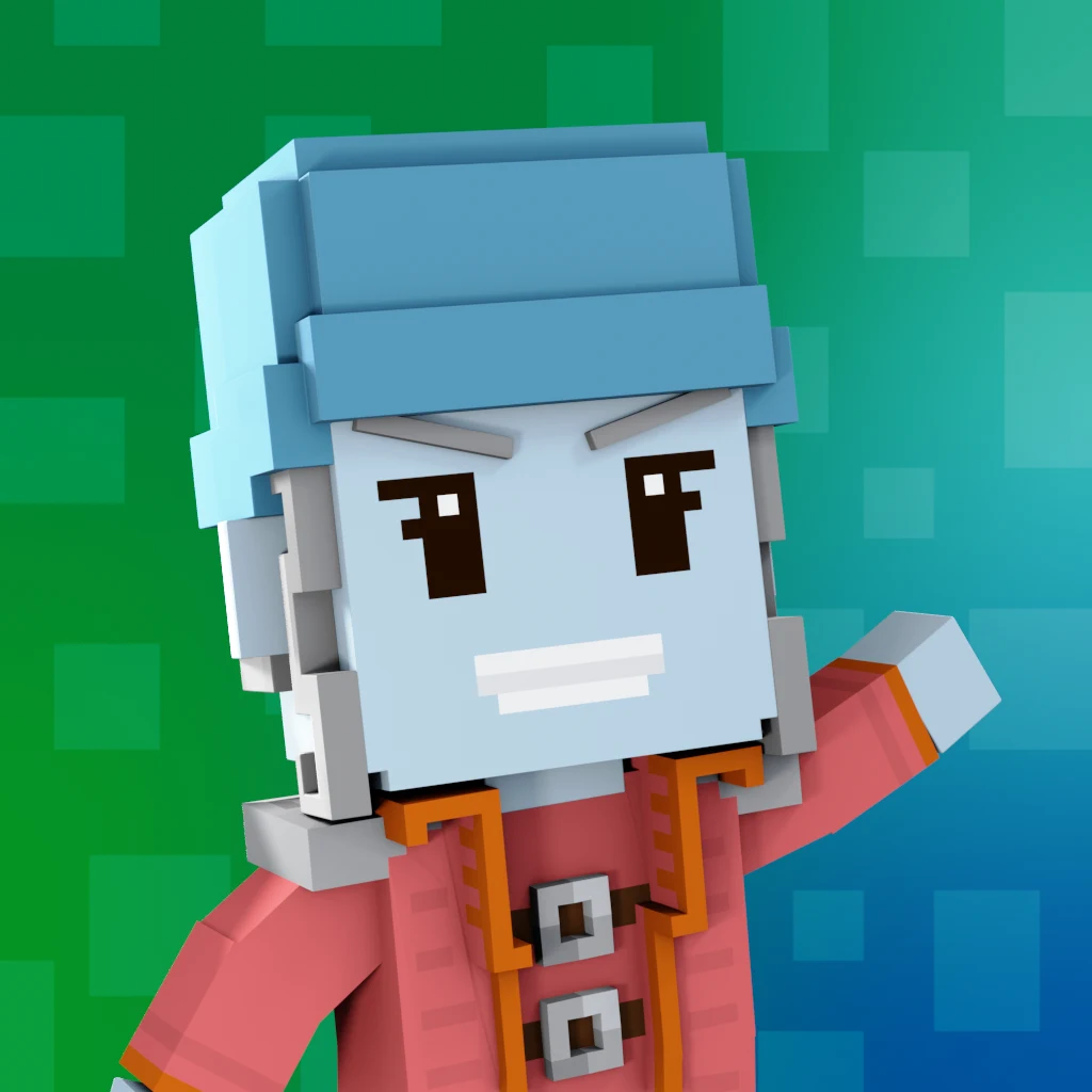 Pirate #1971 voxel render