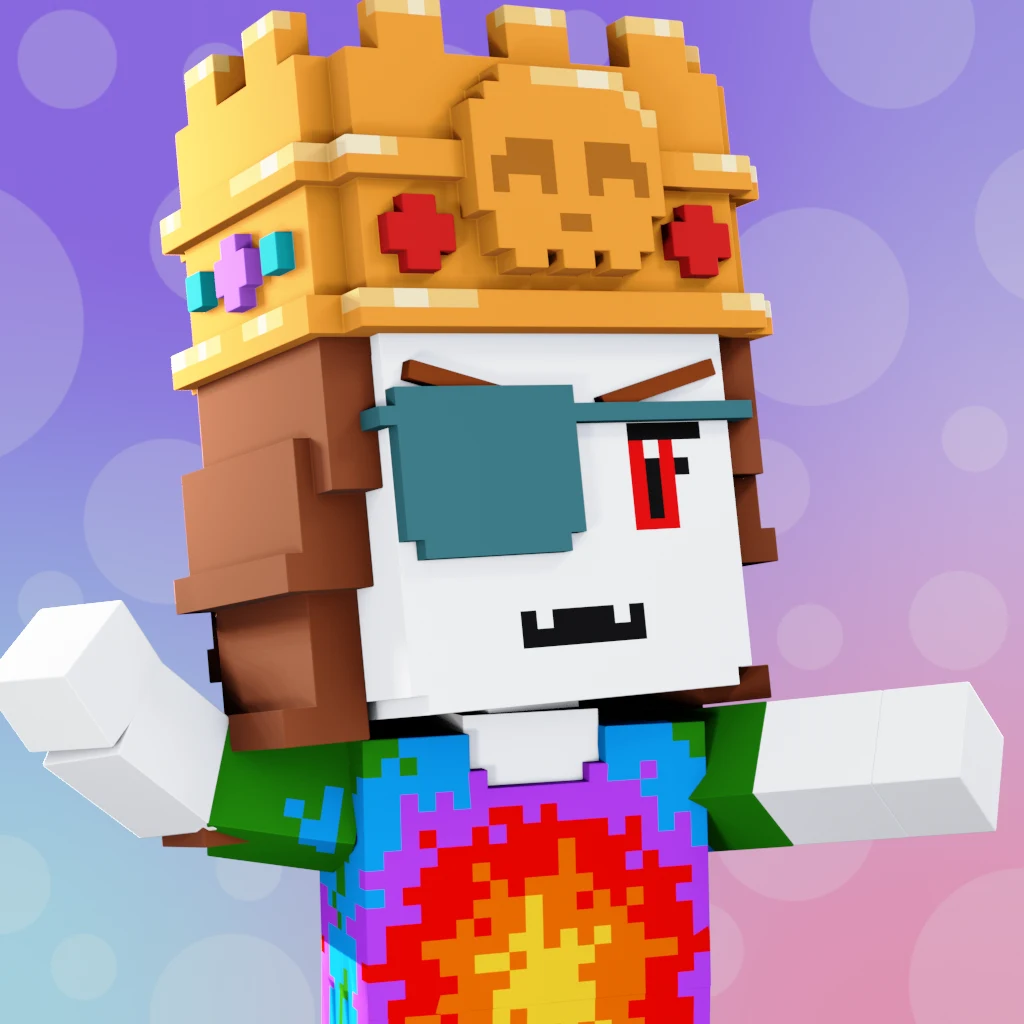 Pirate #1972 voxel render