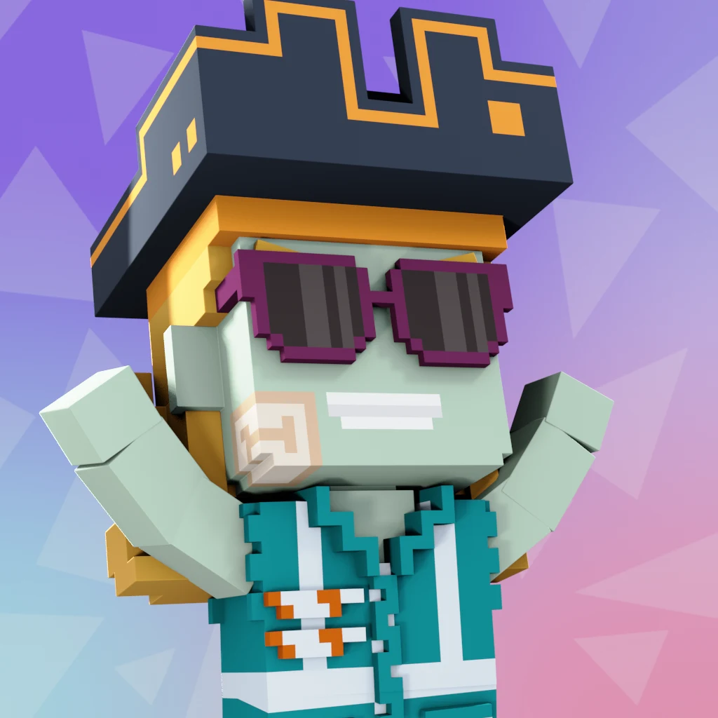 Pirate #198 voxel render
