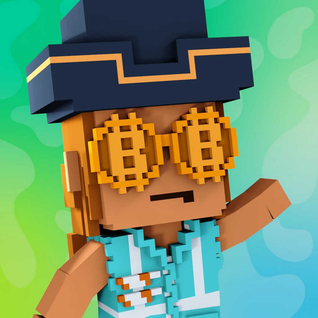 Pirate #1987 voxel render