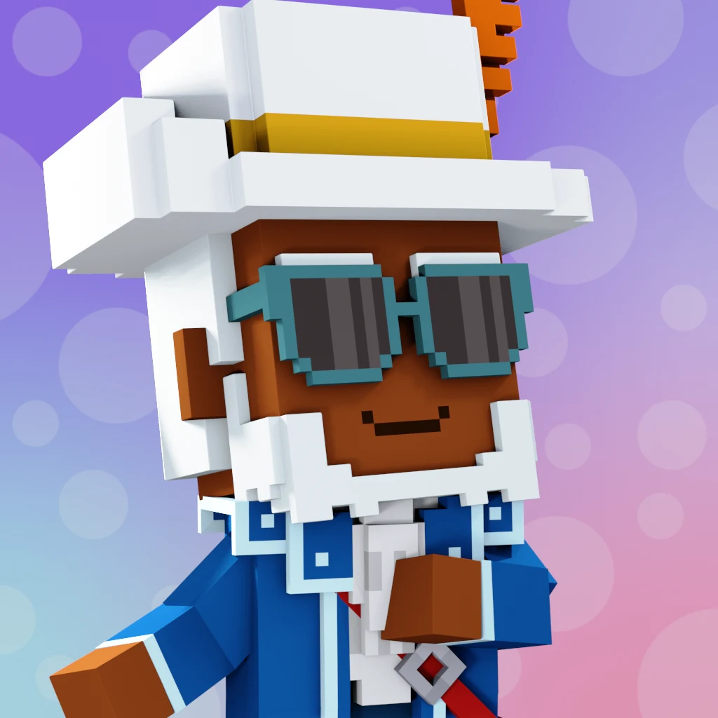 Pirate #1991 voxel render