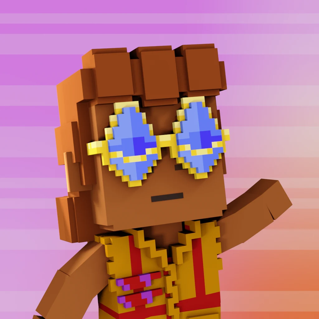 Pirate #2 voxel render