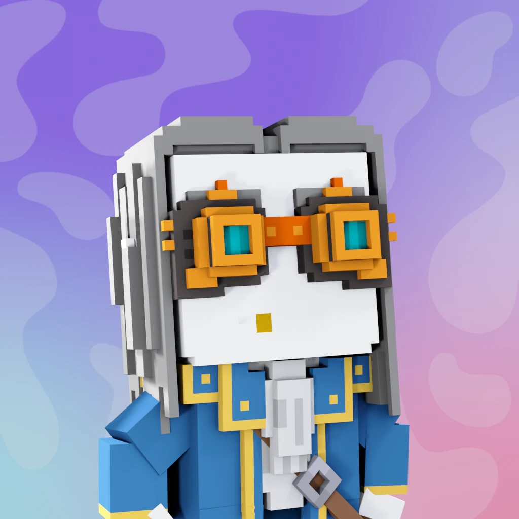 Pirate #2006 voxel render