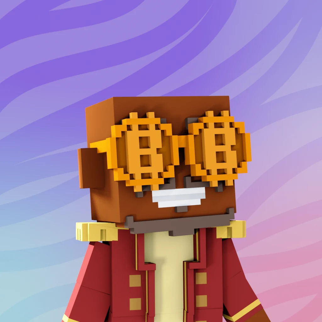 Pirate #2007 voxel render