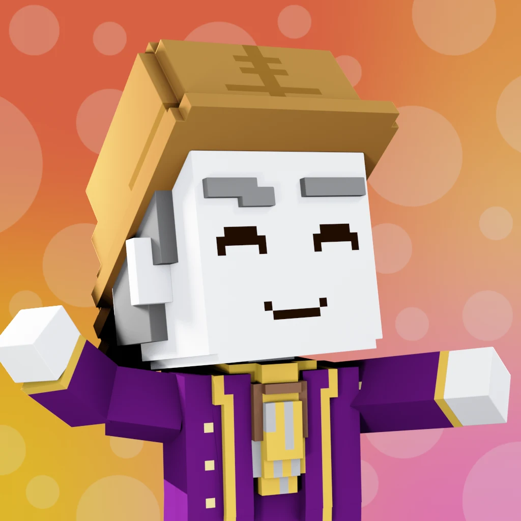 Pirate #2008 voxel render