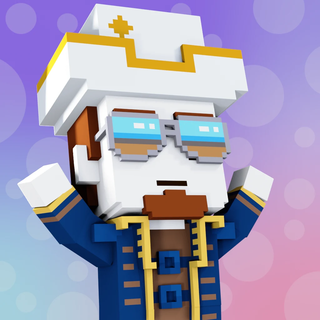 Pirate #201 voxel render