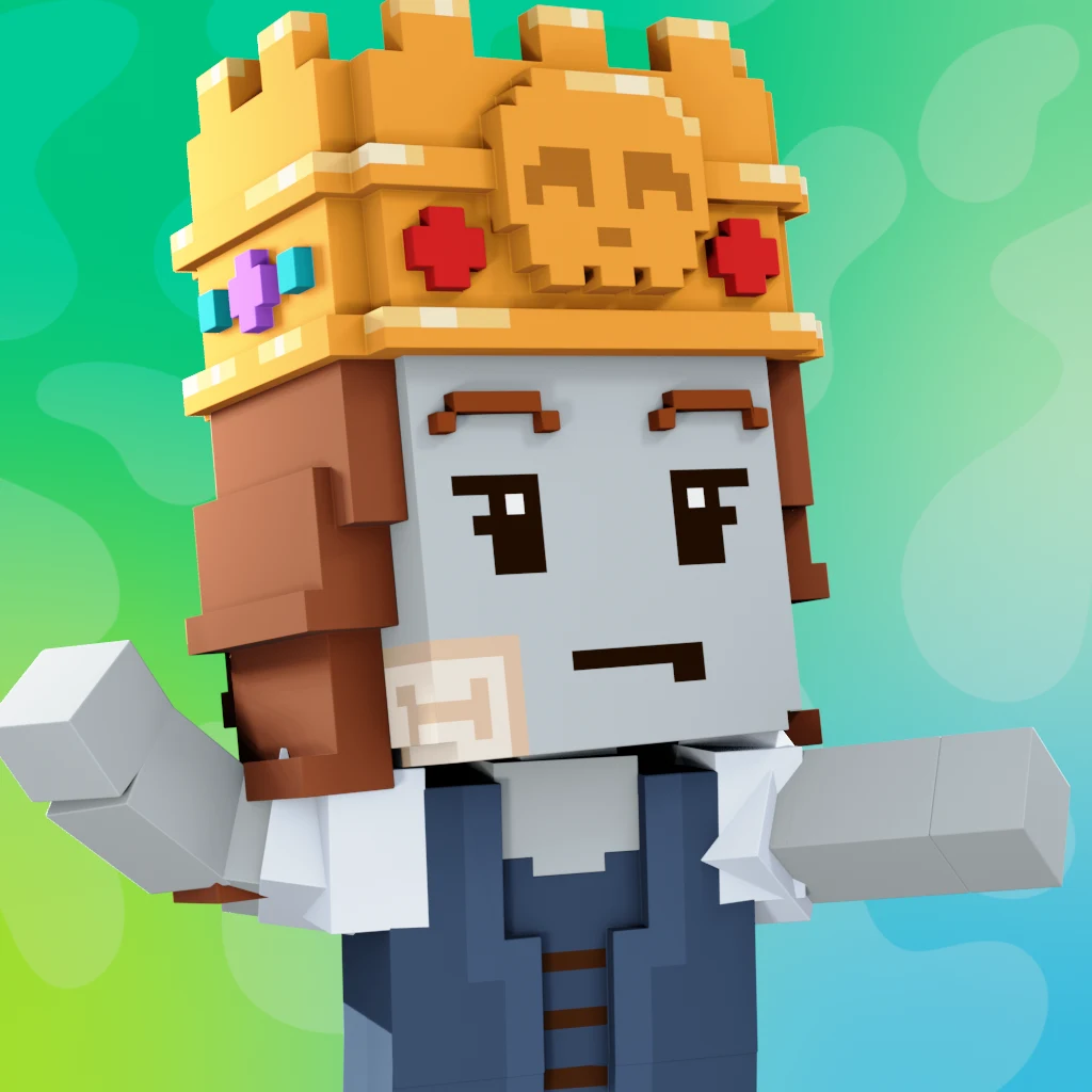 Pirate #2020 voxel render