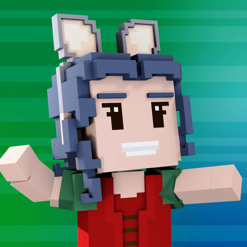 Pirate #2024 voxel render