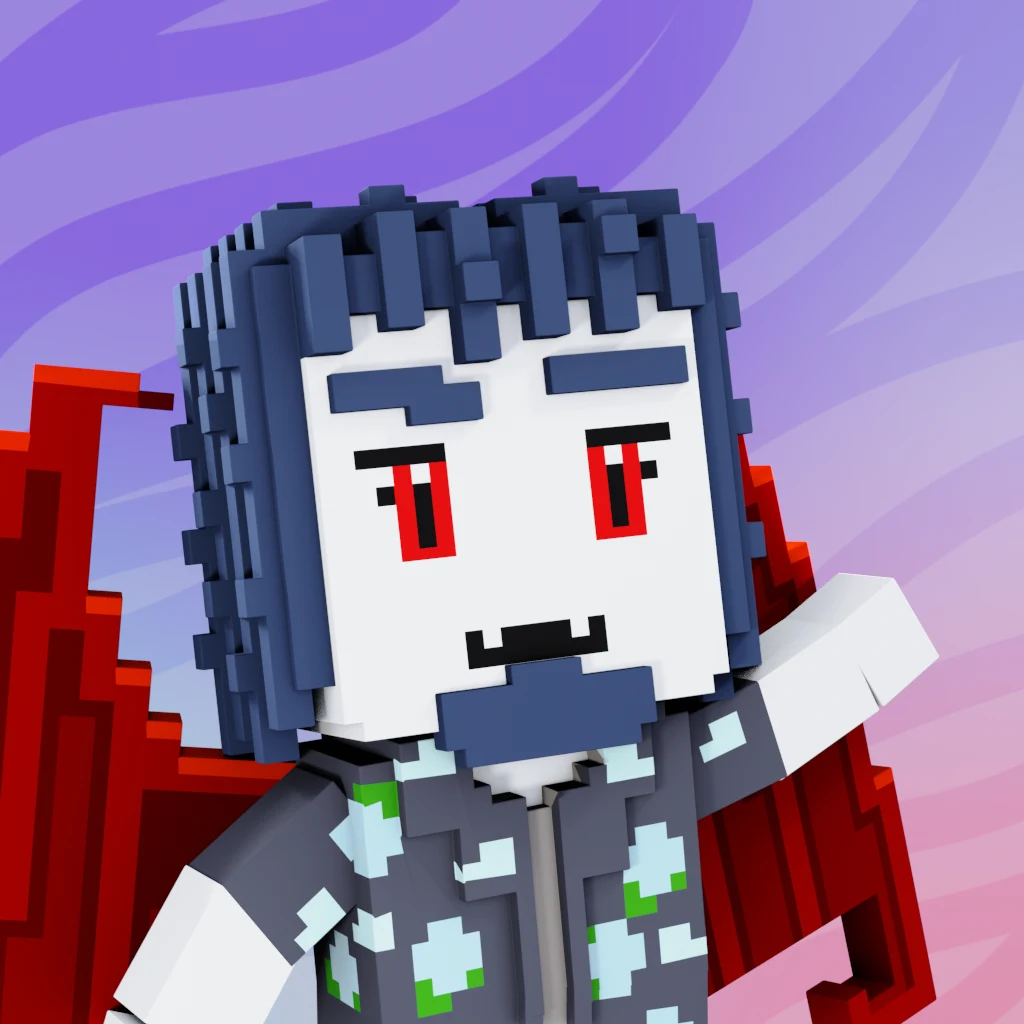 Pirate #2025 voxel render