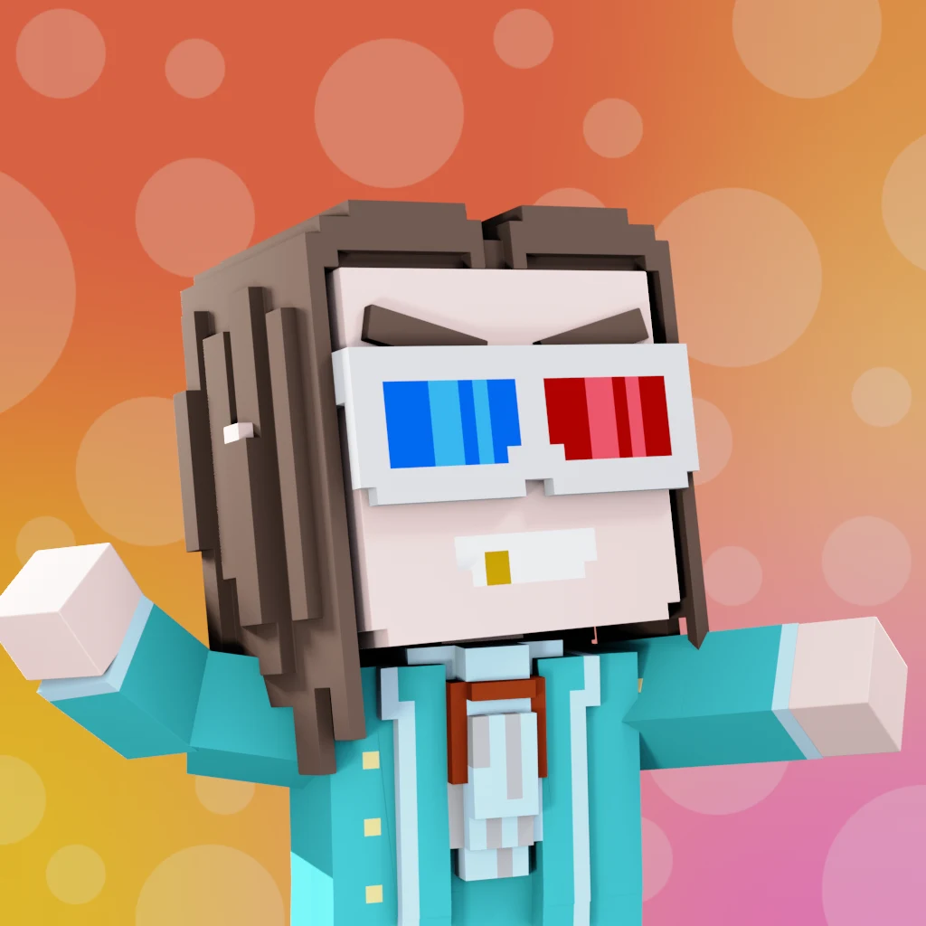 Pirate #2026 voxel render