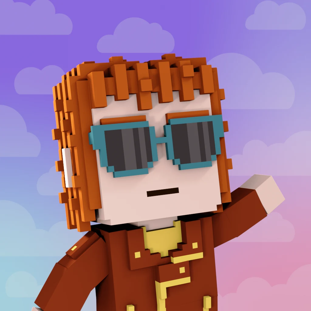 Pirate #2029 voxel render