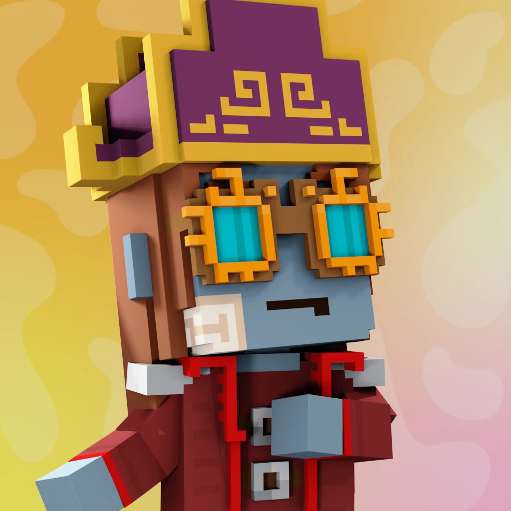 Pirate #204 voxel render
