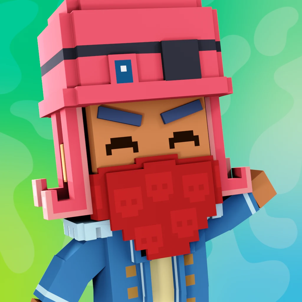 Pirate #2047 voxel render
