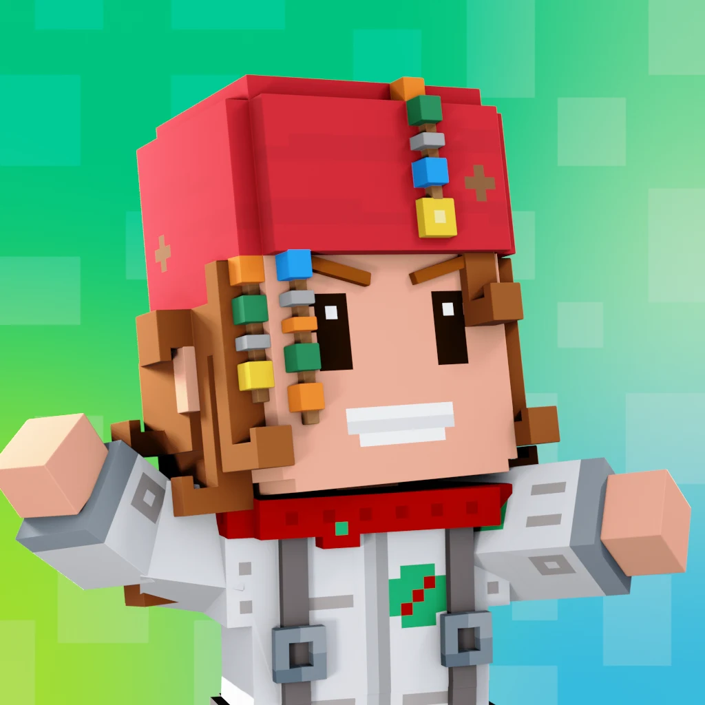 Pirate #2069 voxel render