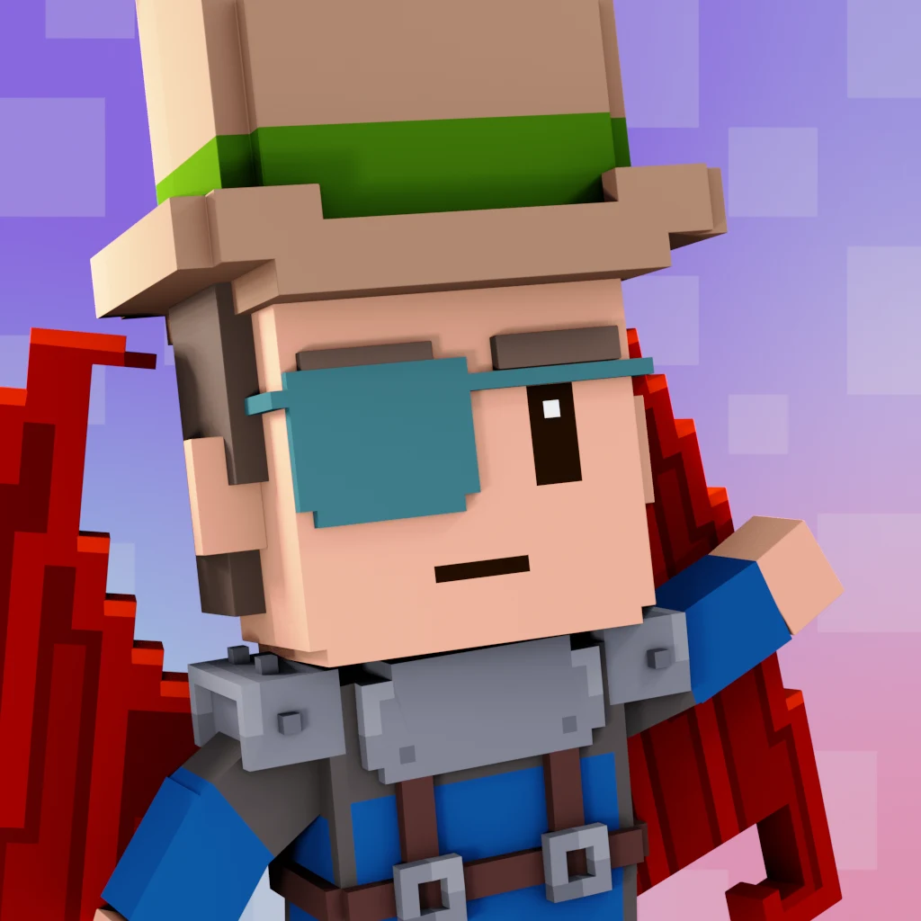 Pirate #2077 voxel render