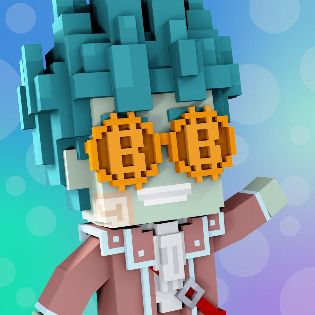 Pirate #2082 voxel render