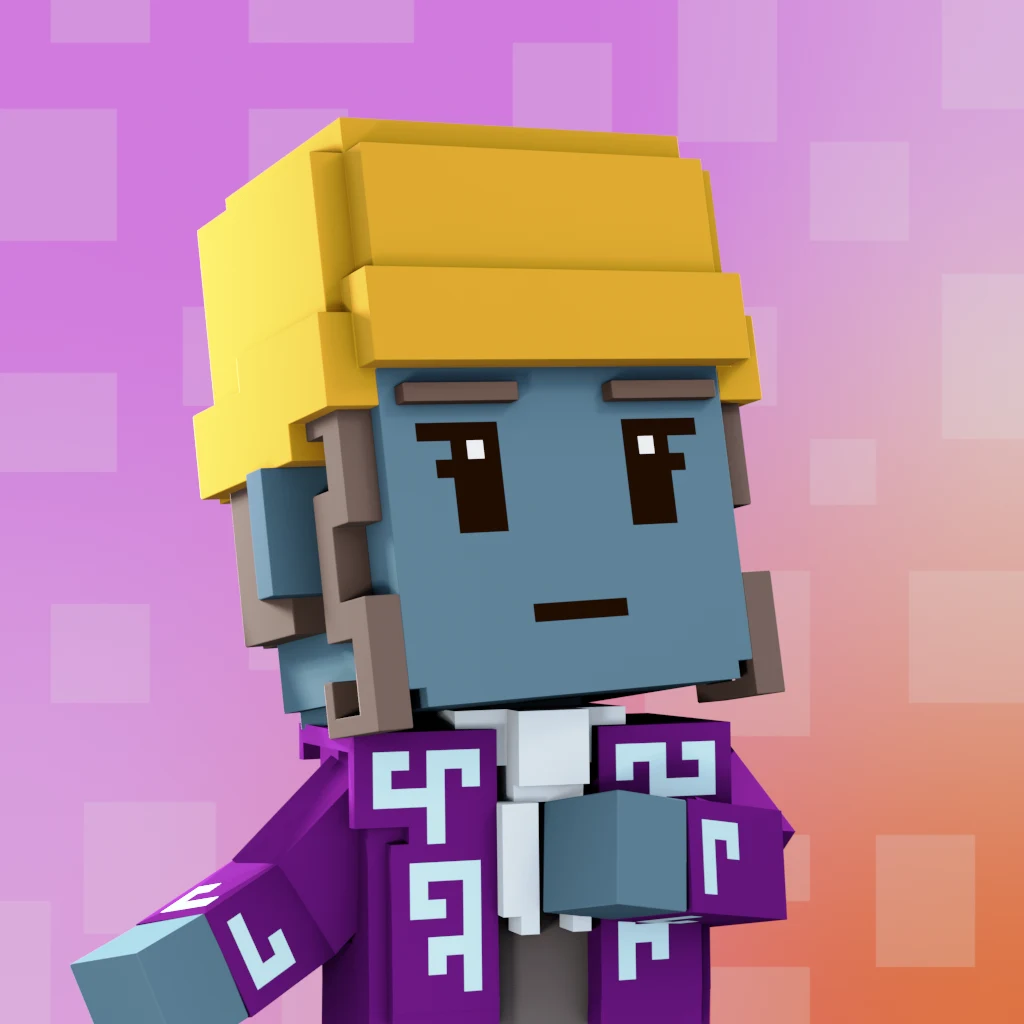 Pirate #2088 voxel render