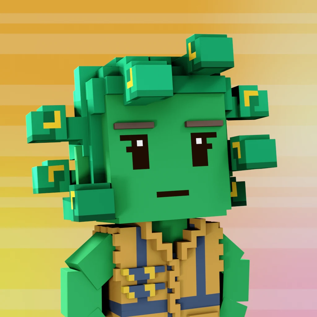 Pirate #209 voxel render