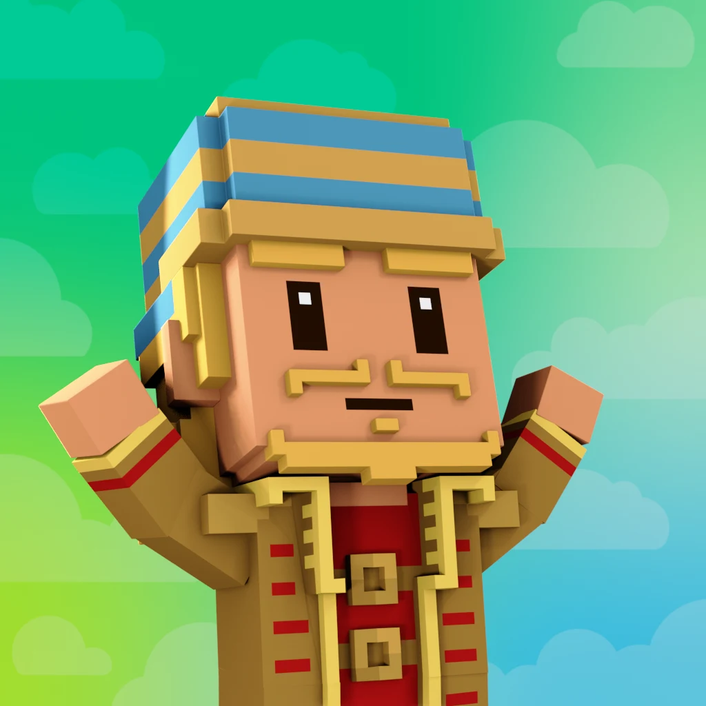 Pirate #2115 voxel render
