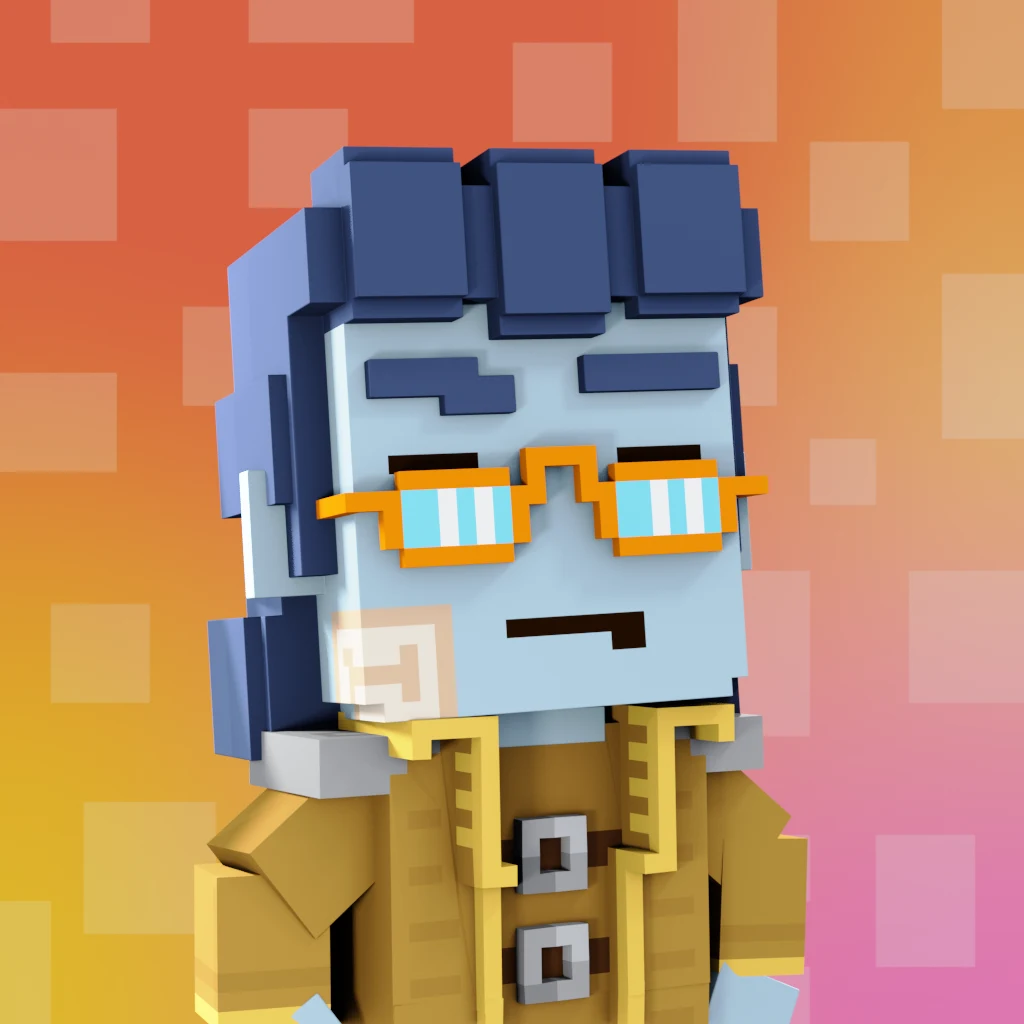 Pirate #2120 voxel render
