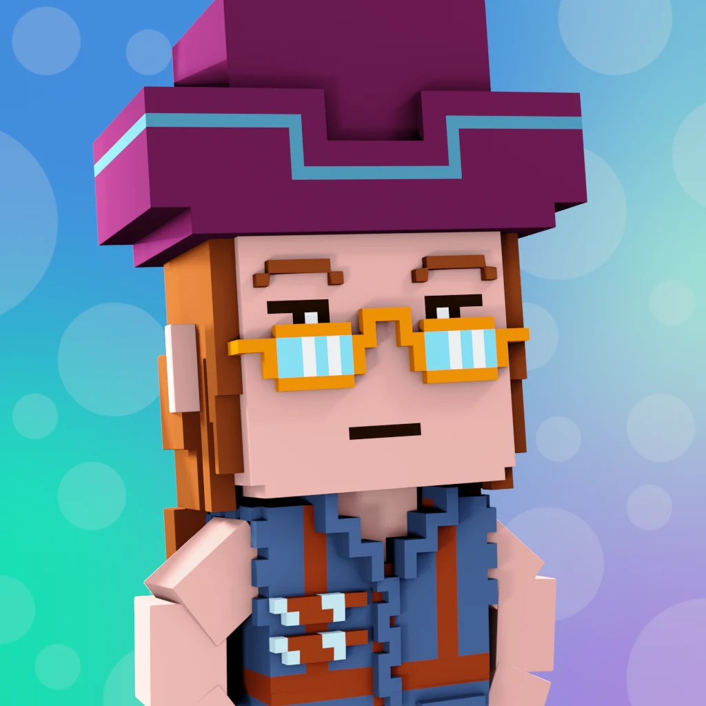 Pirate #2133 voxel render