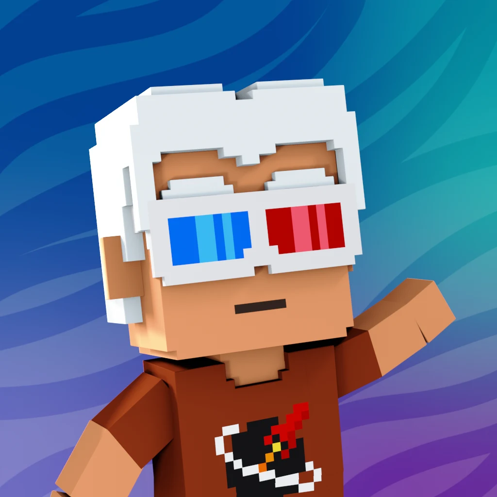 Pirate #2142 voxel render