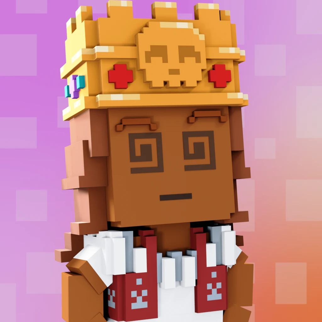 Pirate #2144 voxel render