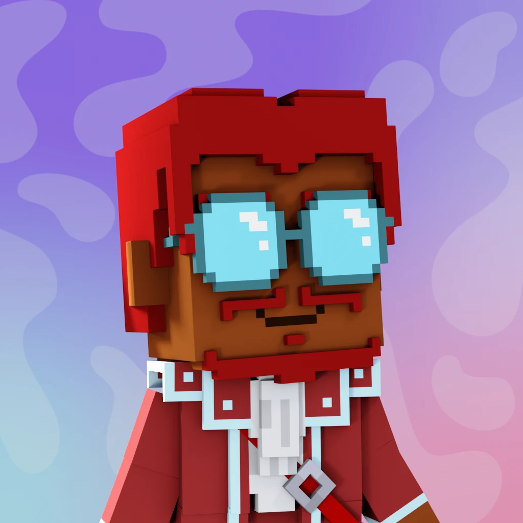 Pirate #2153 voxel render