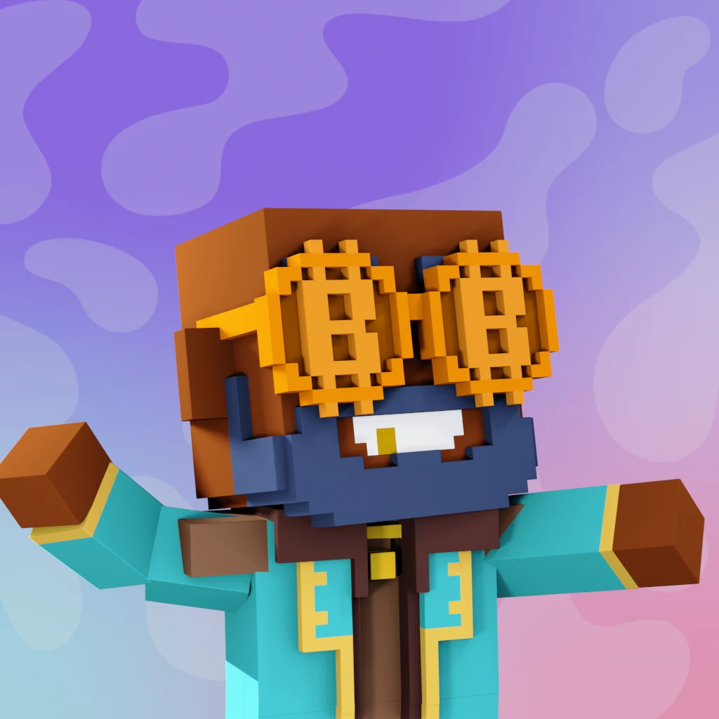 Pirate #2174 voxel render