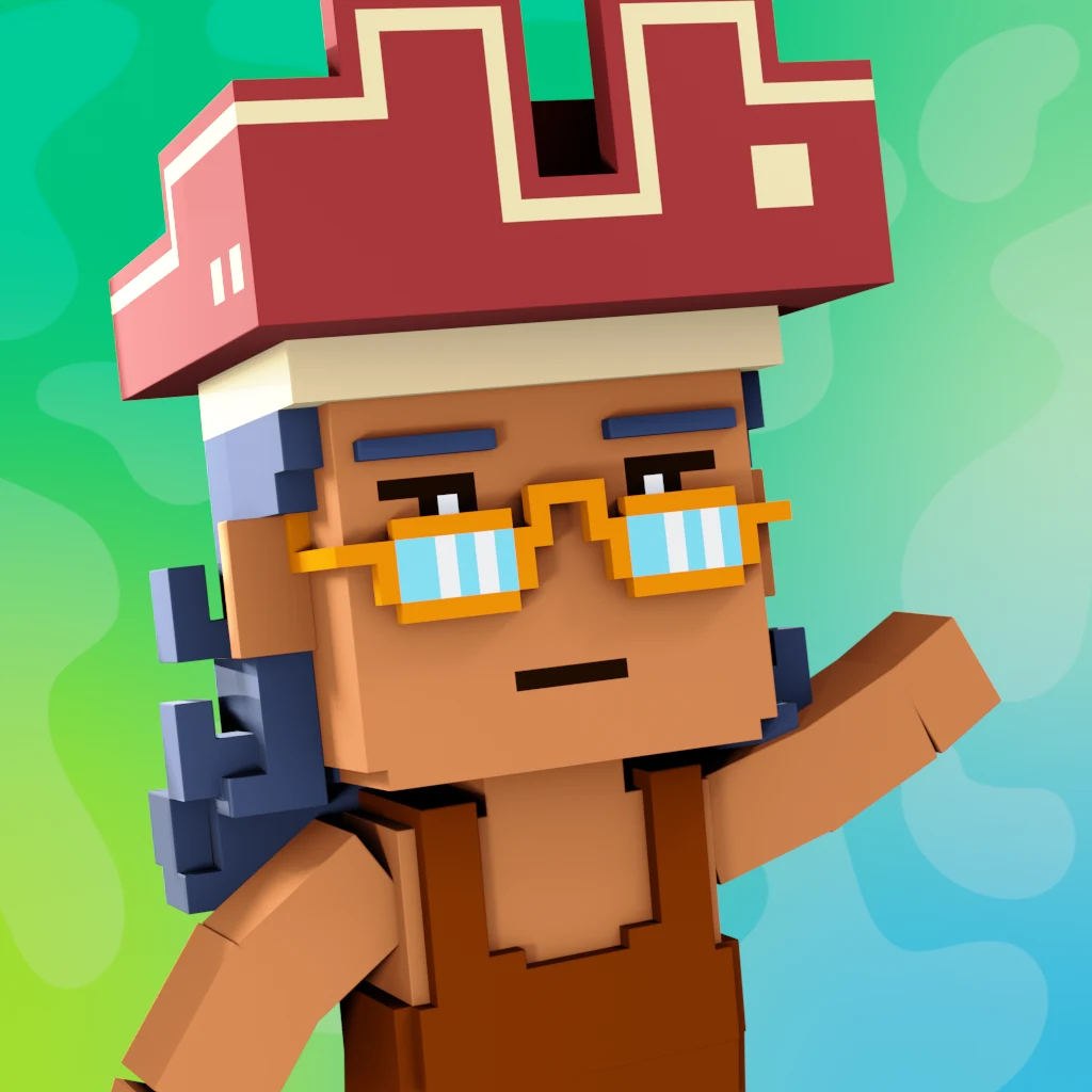 Pirate #2190 voxel render